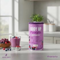 Body Up Protein Colágeno Bodybalance Sanavita 450g Frutas Roxas E Cranberry Body Up Protein Colágeno Bodybalance Sanavita 450g Frutas Roxas E Cranberry