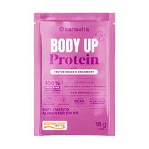 Body up protein sabor frutas roxas e cranberry 20 sachês sanavita