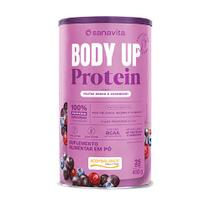 Body Up Sanavita Proteína do Colágeno Frutas Roxas e Cranberry 450g