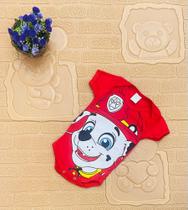 body vermelho personalizado