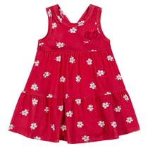 Body Vestido Bebê Menina Kyly Verão Vermelho Natal 1000628