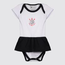 Body Vestido Corinthians Branco Body Vestido Corinthians Branco