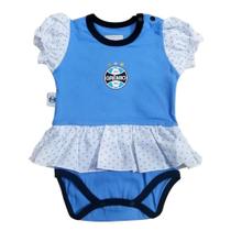 Body Vestido Grêmio Bolinhas Oficial