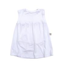 Body Vestido Modal Branco Concuca