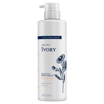 Body Wash Ivory Sensitive Skin Hidratante de 530 ml, pacote com 4