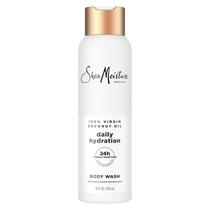 Body Wash SheaMoisture, óleo de coco virgem 532 ml, hidratação 24H