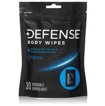 Body Wipes Defense Soap 30 toalhetes de viagem embalados individualmente
