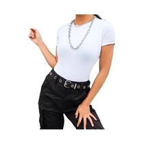 Bodycon De Algodão Preto E Branco Com Manga Curta Para Mulheres, Top Casual De Verão, Macacão Bodycon De Algodão Preto E Branco Com Manga Curta Para Mulheres, Top Casual De Verão, Macacão