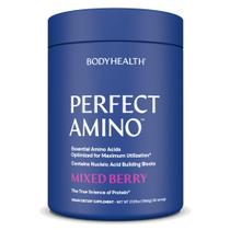 BodyHealth PerfectAmino Pó BCAA EAA Sabor Frutas Vermelhas 120 porções BodyHealth PerfectAmino Pó BCAA EAA Sabor Frutas Vermelhas 120 porções