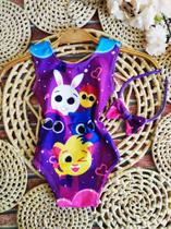 Bodys Menina Infantil Temático Bolofofo +Tiara Bodys Menina Infantil Temático Bolofofo +Tiara