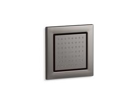 Bodyspray KOHLER Watertile Square 54 bicos 9,5 L/min de titânio Bodyspray KOHLER Watertile Square 54 bicos 9,5 L/min de titânio