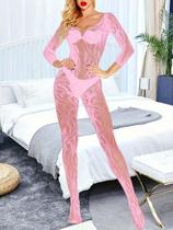 Bodystocking Abertura Intima ElaShopp Bodystocking Abertura Intima ElaShopp