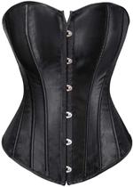 Bodysuit feminino ADELCE, preto, modelador de renda, 7GG