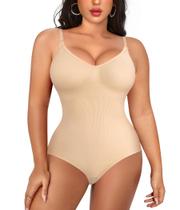 Bodysuit Slimming Shapewear Body Shaper Irisnaya Beige Women