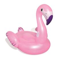 Bóia Adulto Divertida Bestway Flamingo Luxo Rosa 1,73 x 1,70m