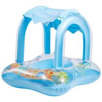 Boia Bebê Bote Infantil Inflável Cobertura Proteção Piscina - Boia Cobertura