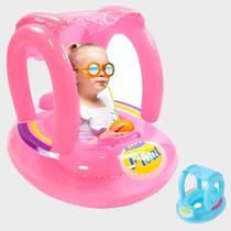 Boia Bebê Cobertura Menina Fralda Infantil Inflável Proteção Boia Bebê Cobertura Menina Fralda Infantil Inflável Proteção