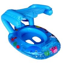 Boia Bebês Com Cobertura infantil botes piscina verão