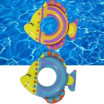 Boia Bel Divertida Peixinhos Coloridos 81 cm x 76 cm Boia Bel Divertida Peixinhos Coloridos 81 cm x 76 cm