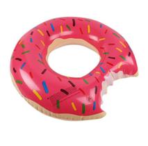 Boia Biscoito Donuts Divertida para Piscina Inflável 70cm