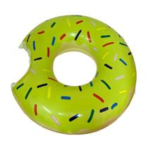 Boia Biscoito Donuts Divertida para Piscina Inflável 70cm