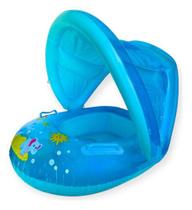 Boia Bote Bebê Infantil Inflável Cobertura Fralda Proteção