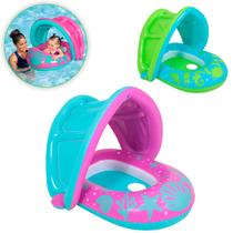 Boia Bote Bebê Infantil Inflável Piscina Cobertura Verde Boia Bote Verde