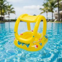 Boia Bote Com Assento E Coberto Inflável Bebe Infantil Boia Bote Com Assento E Coberto Inflável Bebe Infantil