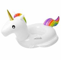 Boia Bote De Unicornio Para Bebe Baby Boat Unicornio Infláve