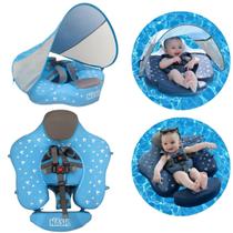 Boia Bote Infantil Bebê Cobertura Proteção Solar Original Piscina Boia Bote Infantil Bebê Cobertura Proteção Solar Original Piscina