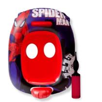 Boia Bote Inflável Com Fralda Infantil Homem Aranha
