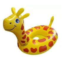 Boia Bote Inflável Girafa Infantil