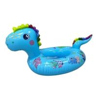 Boia Bote Inflavel infantil dinossauro colorido Encher Fraldario para bebes
