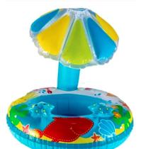 Boia Bote Inflável Modelo Fralda com Cobertura Cogumelo 75 cm