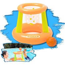 Bóia Cesta De Basquete Inflável Com Bola Para Piscina Verão - INTEX