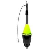 Boia Cevadeira JR Mini Kuro com Copo Preto (24g) Boia Cevadeira JR Mini Kuro com Copo Preto (24g)