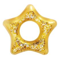 Bóia Circular Glitter 91cm Estrela Laranja - Bestway