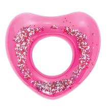 Bóia Circular Glitter 91cm Rosa - Bestway Bóia Circular Glitter 91cm Rosa - Bestway