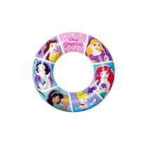 Boia Circular Infantil Princesas Disney Praia Piscina Menina