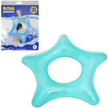 Boia Circular Inflavel Estrela Gliter 110X106Cm Sun Way Boia Circular Inflavel Estrela Gliter 110X106Cm Sun Way