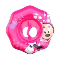 Boia Circular Inflável Infantil Com Fralda Minnie 56cm Etitoys