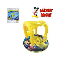 Boia circular inflável infantil fralda com cobertura mickey - ETITOYS