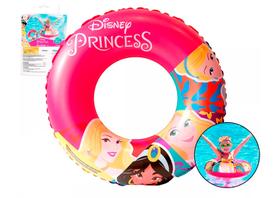 Boia Circular Inflável Infantil Princesas 72 Cm Até 30kg