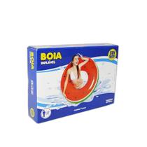 Boia Circular Inflavel Jumbo Melancia Sun Way 125Cm De