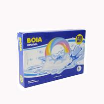 Boia Circular Inflavel Nuvem Arco Iris Glitter 106X103Cm Boia Circular Inflavel Nuvem Arco Iris Glitter 106X103Cm