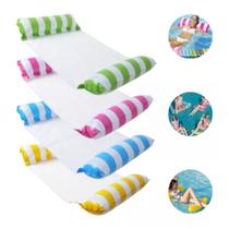 Boia Colchão Cama Inflável Piscina Rede Flutuante Boia Colchão Cama Inflável Piscina Rede Flutuante