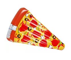 Boia colchão inflável pizza 171 x 99 x 21 cm - Amacom