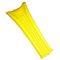 Boia Colchão Inflável Praia Piscina 183x69cm Gigante Grande AMARELA