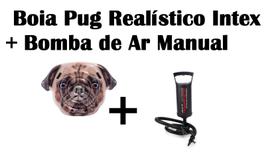 Boia Colchão Piscina Pug + Bomba de Ar