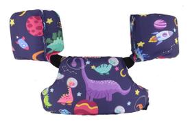 Boia Colete Braço Peitoral Infantil Desenho Agua Segurança Boia Colete Braço Peitoral Infantil Desenho Agua Segurança